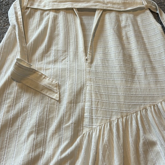 Zara Asymmetrical Drop waist Dress V-Neck size M - Picture 10 of 10